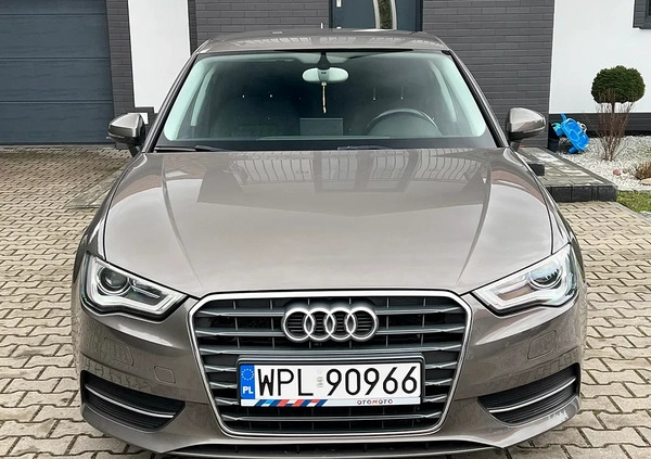 Audi A3 cena 43900 przebieg: 214000, rok produkcji 2013 z Świątniki Górne małe 704